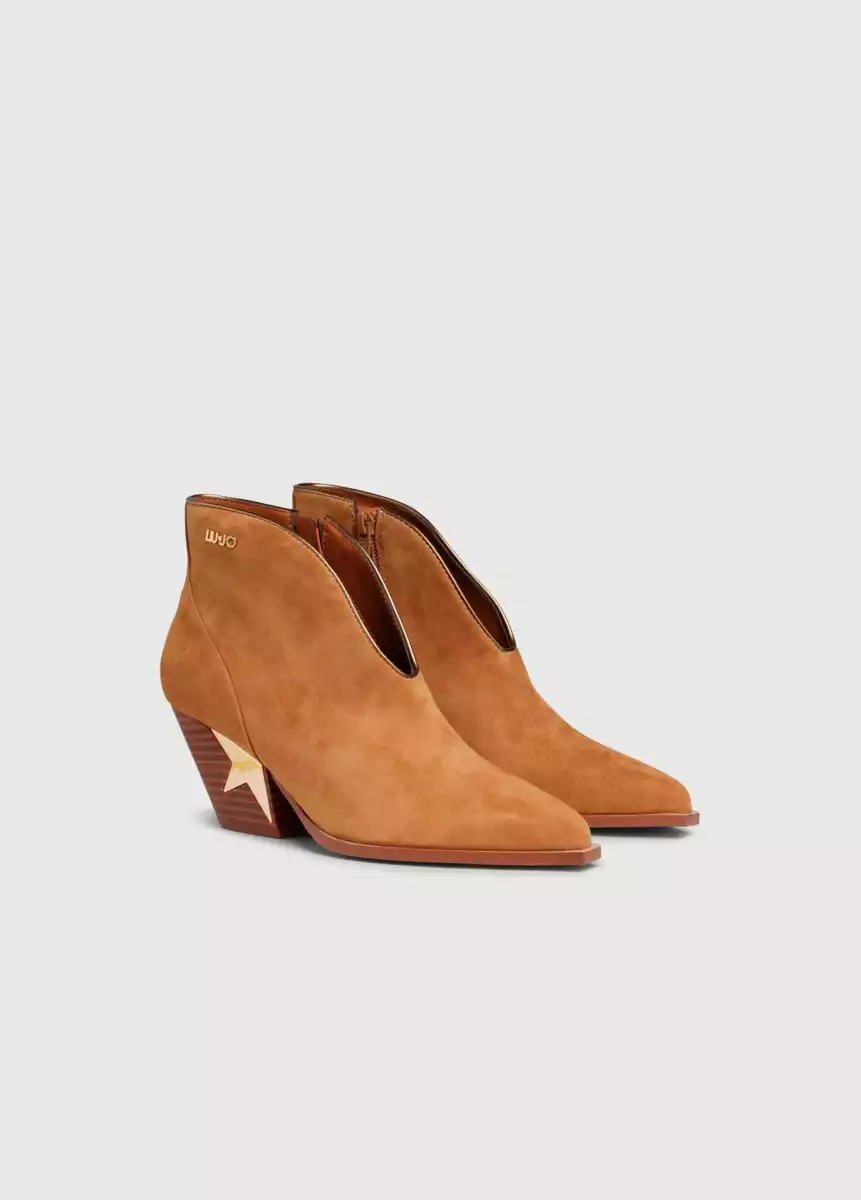 ELIDE 15 - ANKLE BOOT KID SUEDE TAN