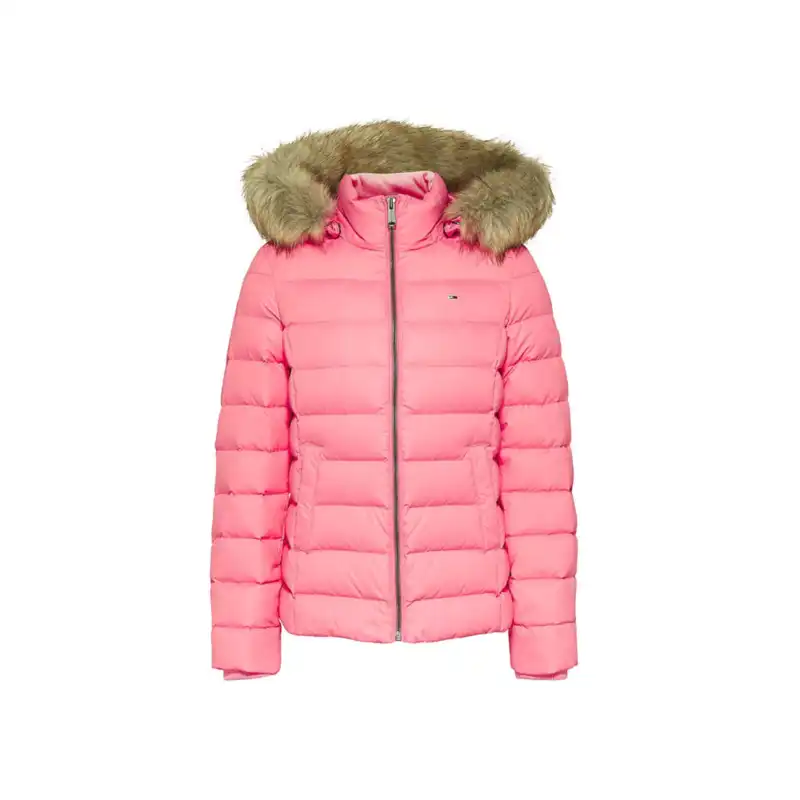 pink tommy coat